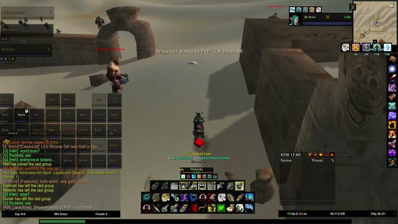 Turtle WoW - Ostarius attempt (Bonus PvP!)