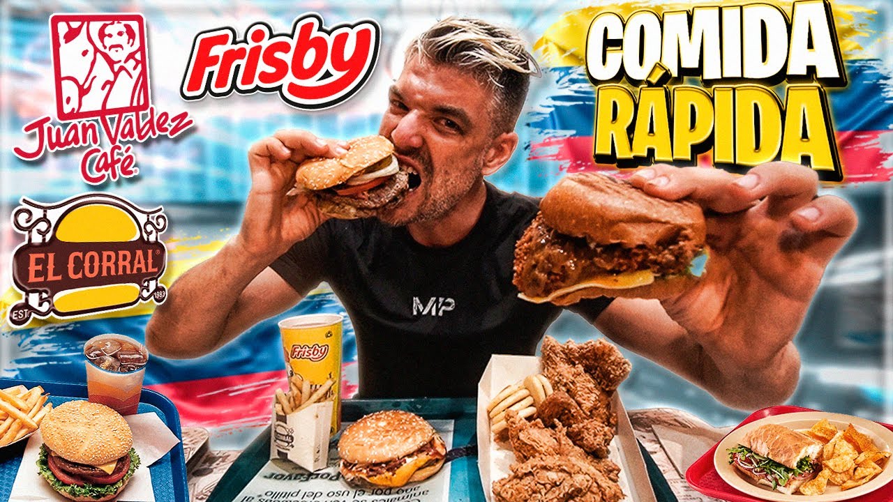 As&iacute; es la COMIDA R&Aacute;PIDA de FRANQUICIAS en COLOMBIA! 🍔 EL CORRAL Y FRISBY SON UNA AUTENTICA M...