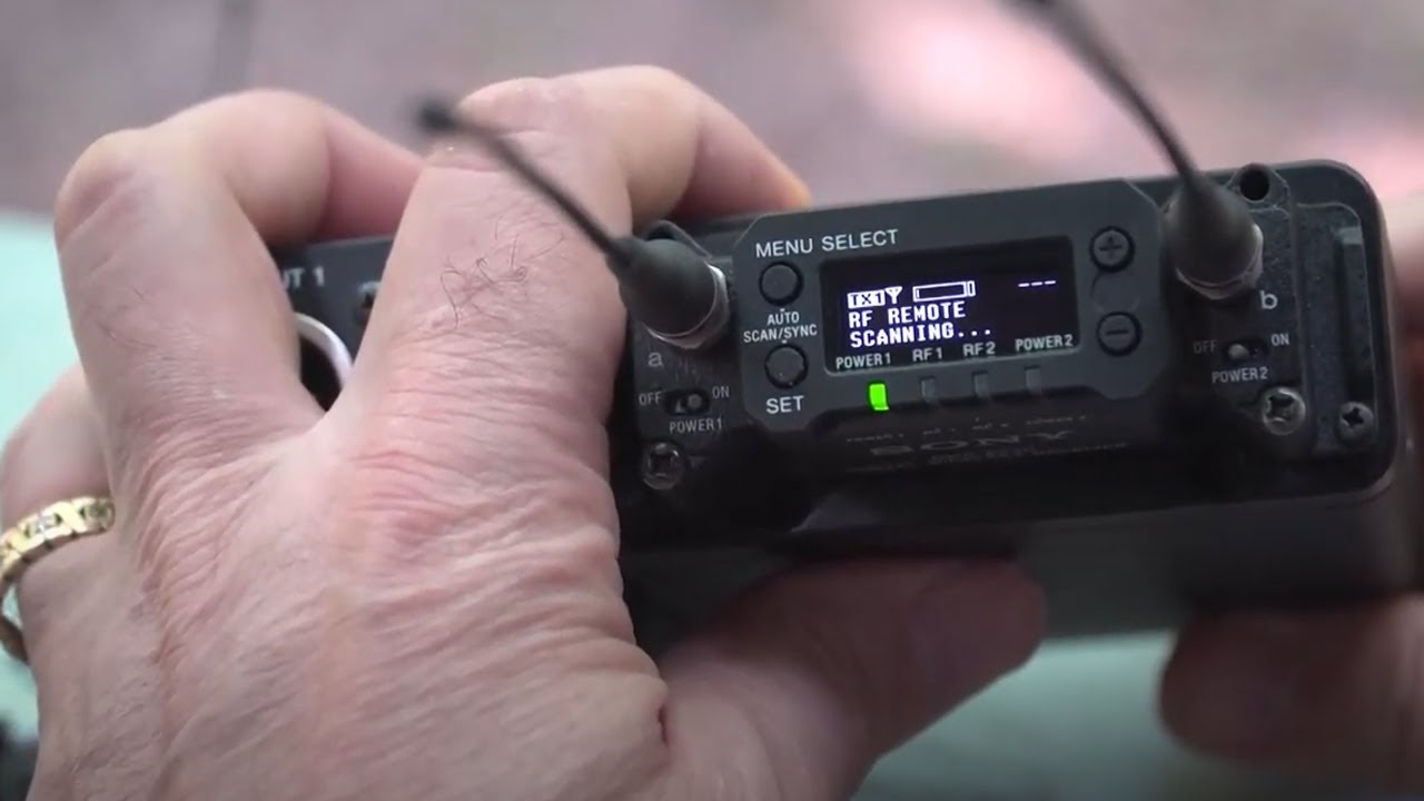 Sony DWX Wireless for Location Sound