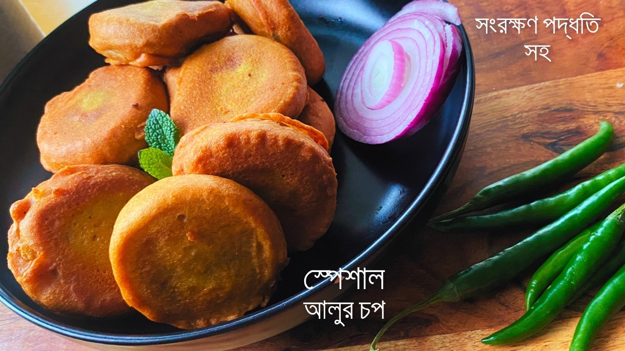 ইফতারে দোকানের মত ফুলকো ও মুচমুচে আলুর চপ বানানোর গোপন রেসিপি⁉️Ramadan Special Alur Chop Recipe