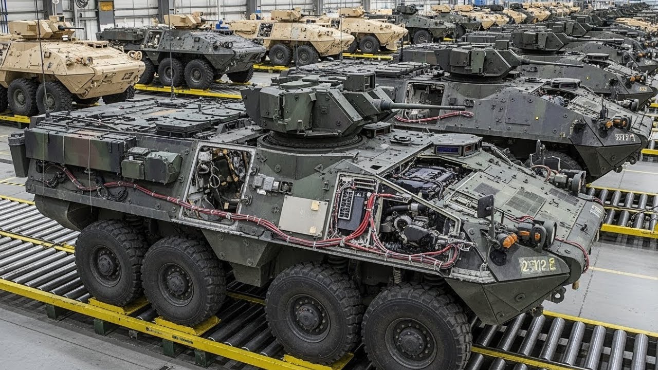 Inside the M1126 Stryker Factory Building the World’s Most Versatile Armored Combat Vehicle