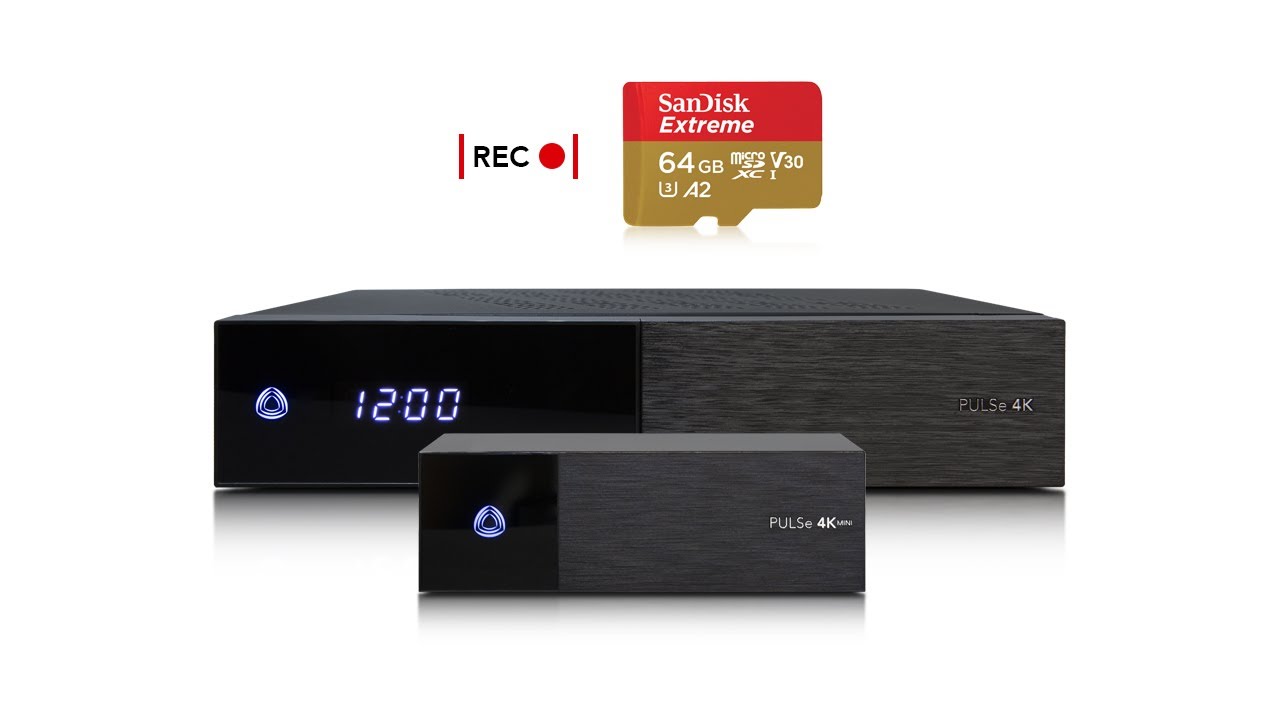 Ako nastaviť microSD kartu ako interné úložisko v prijímači PULSe 4K / PULSe 4K MINI