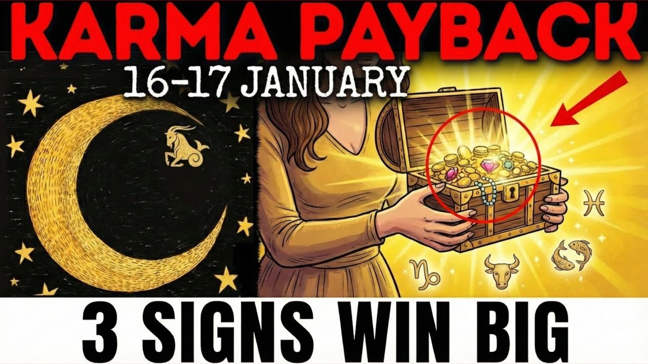 TOMORROW'S Capricorn Moon Brings Your KARMA PAYBACK (3 Signs Win BIG)