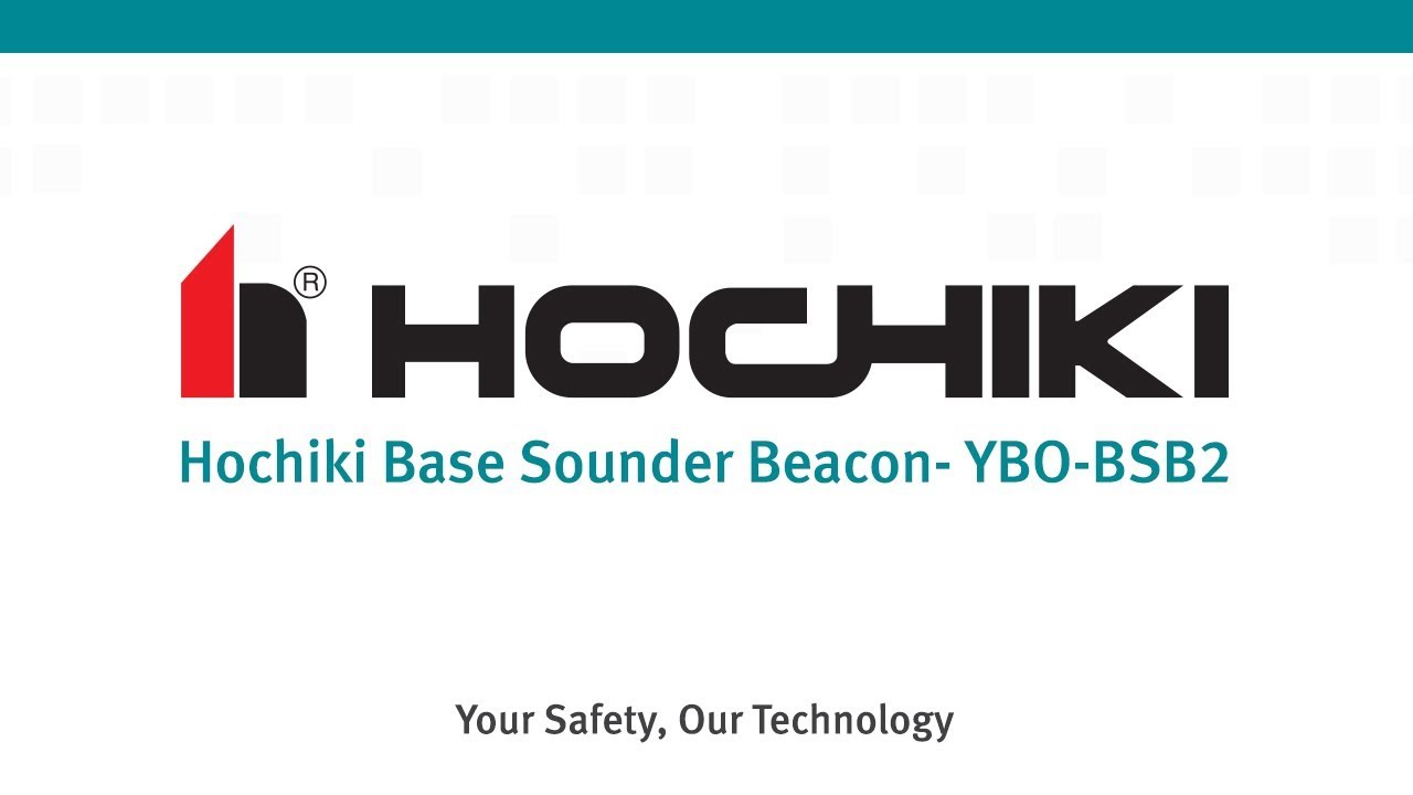 Hochiki Base Sounder Beacon - YBO-BSB2
