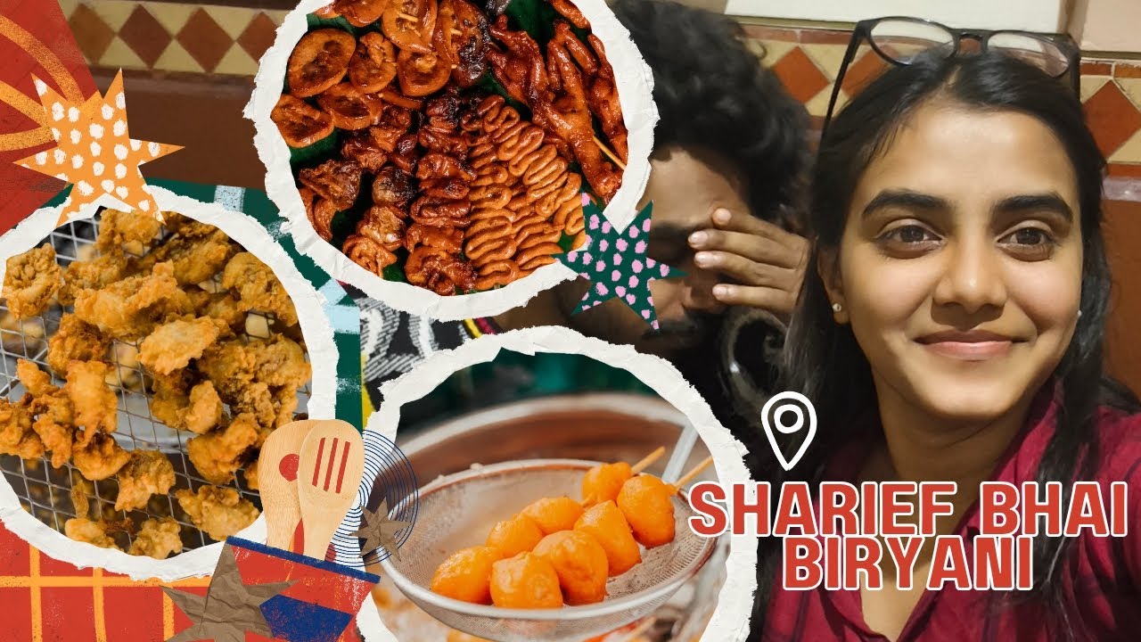 📍Koramangala foodstreet#ramzanspecial #shariefbhaibiriyani #kannadavlog