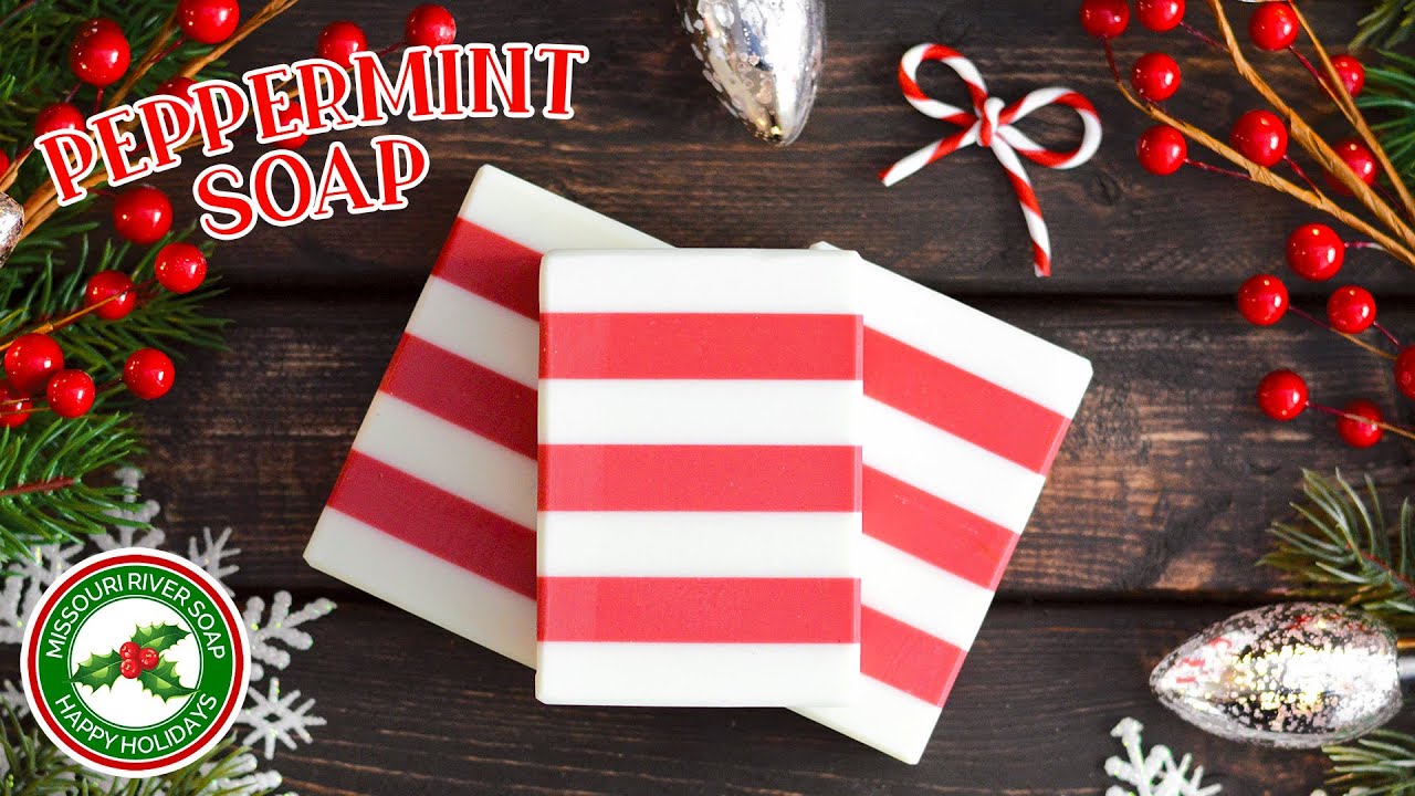 Holiday Series 2020 | Peppermint Soap | MO River Soap