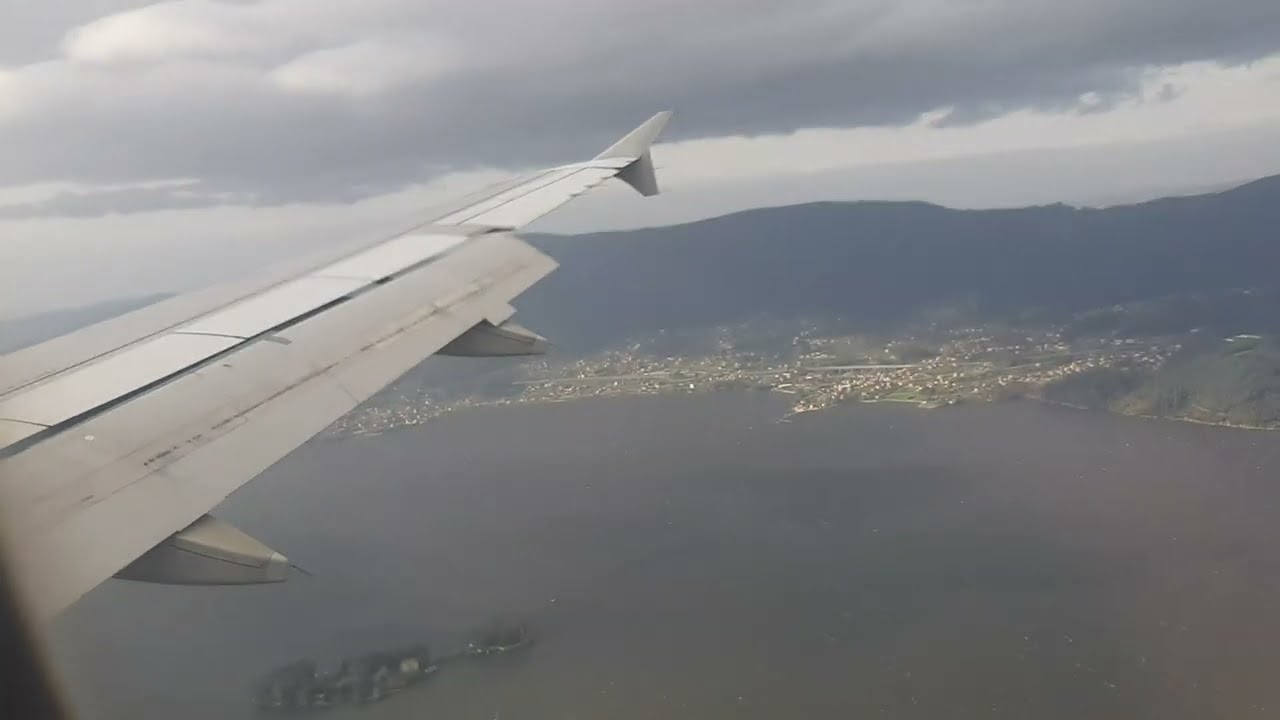 Vuelo Madrid Vigo con fuerte turbulencia en la aproximación