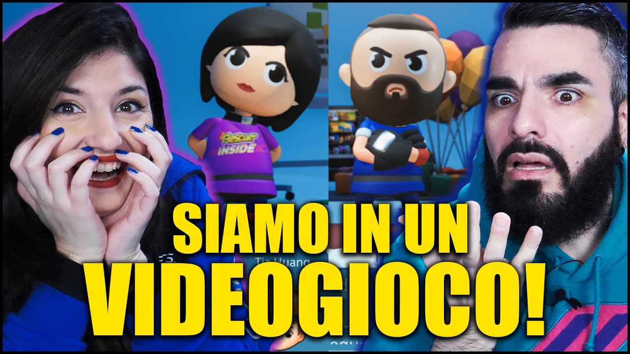 CI HANNO MESSI IN UN VIDEOGIOCO! PlayerInside in Rescue Party Live