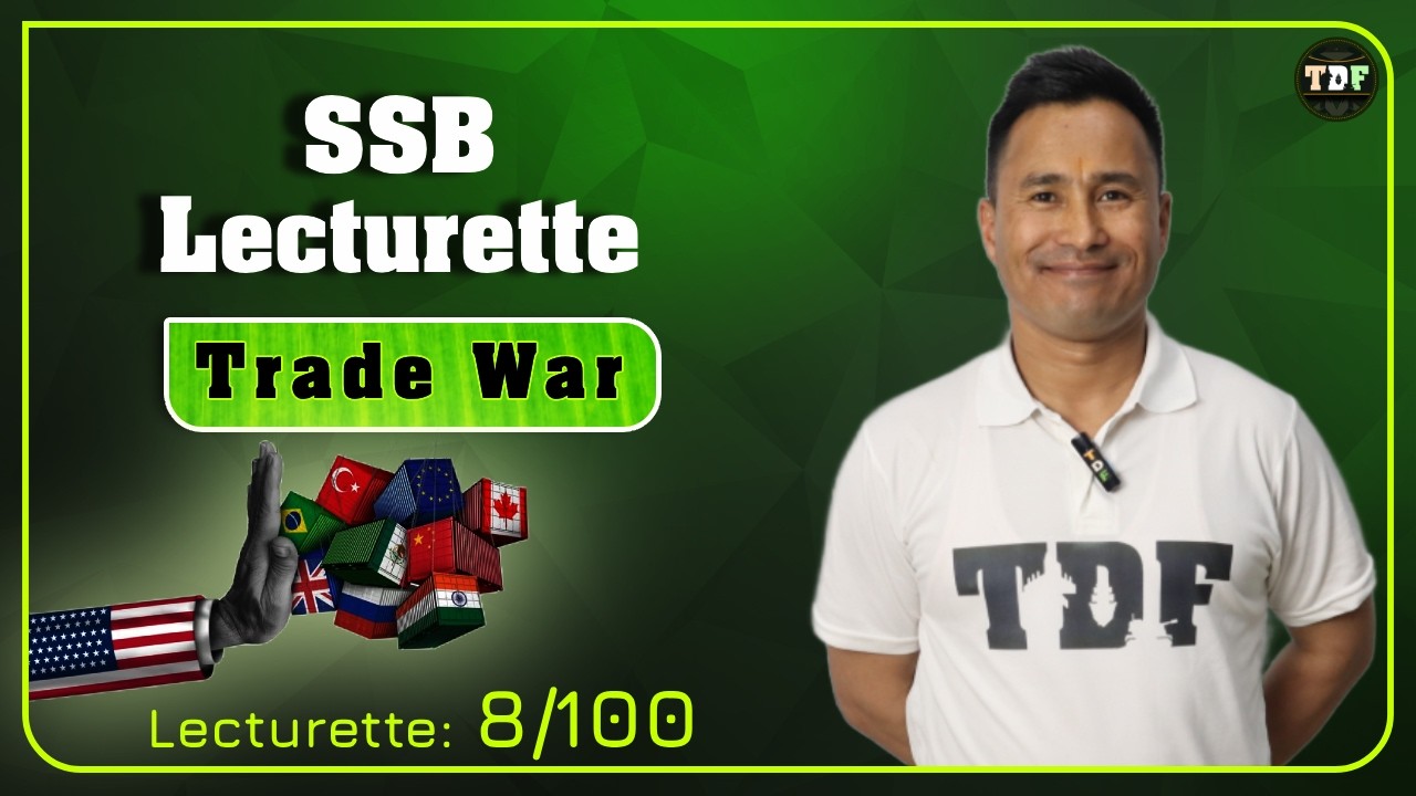 Лекция 8/100 | ⚔️Торговая война | Ежедневная лекция SSB | TDF 🎯