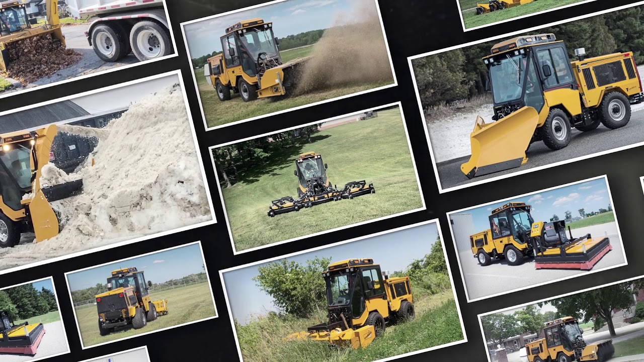 The Trackless MT7 Sidewalk Tractor
