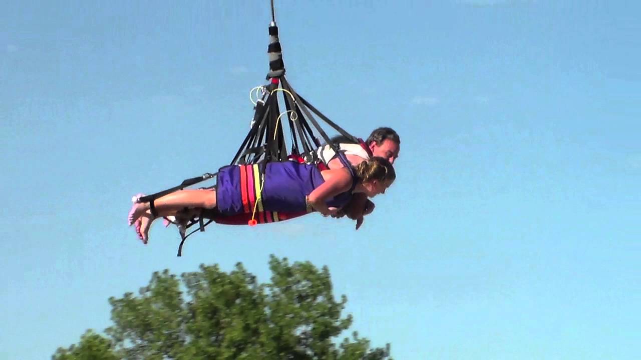 Schlitterbahn Water Park Sky Swing - Summer 2015