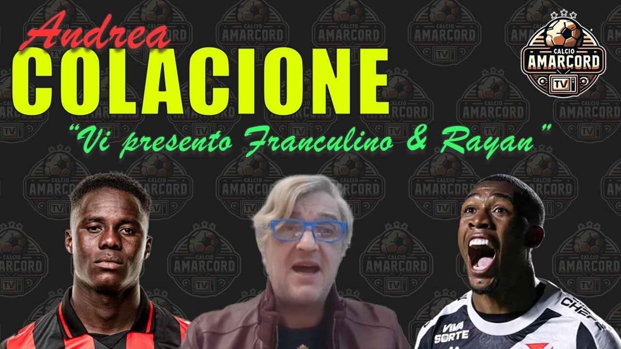 ANDREA COLACIONE ci segnala FRANCULINO del Midtylland e RAYAN del Vasco da Gama