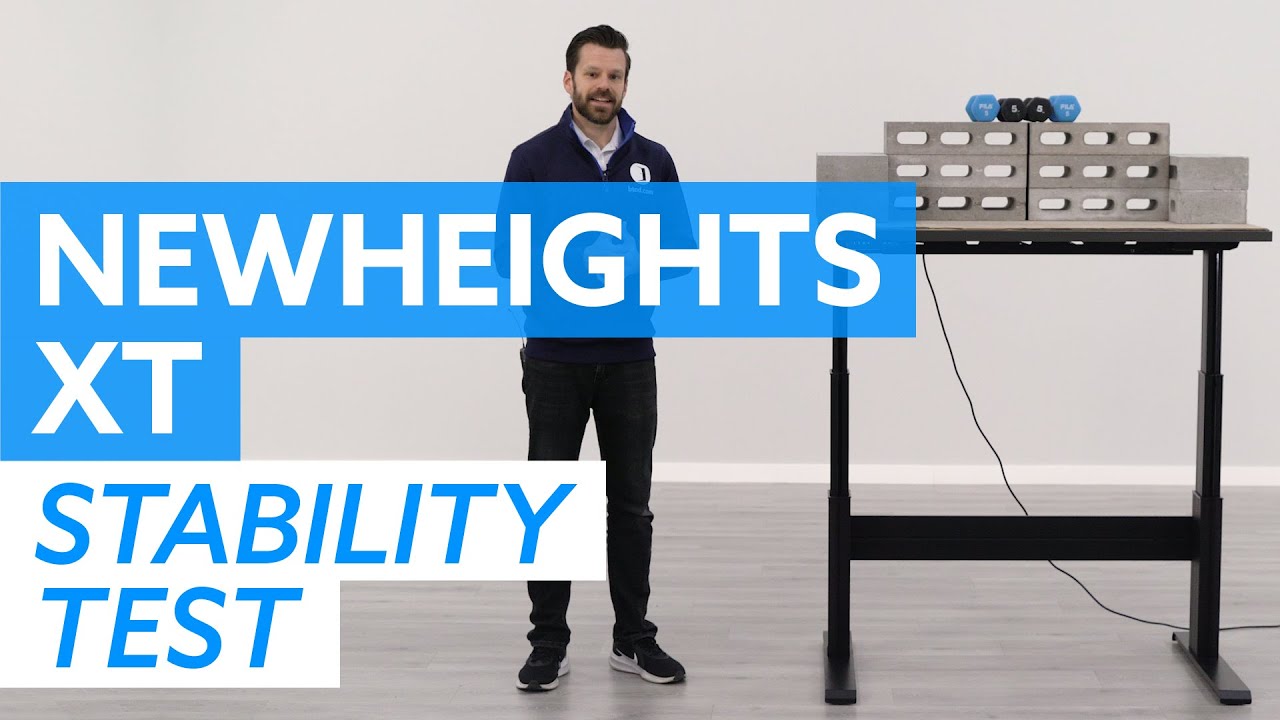 NewHeights Elegante XT Standing Desk: Stability Test