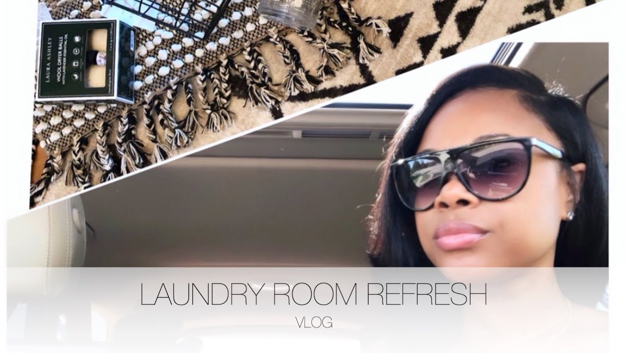 VLOG| Affordable Laundry Room Refresh