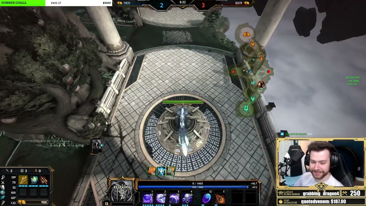 THANATOS PRETTY MUCH ONE SHOTS PRE 9.5! #1 THANATOS! - Masters Ranked Duel - SMITE