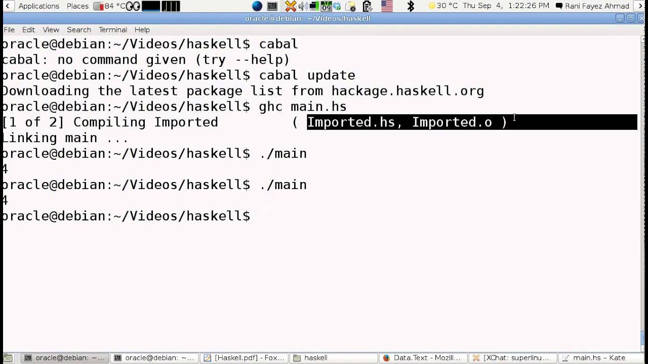Haskell Programming Tutorial-21-22: Creating And Using Modules  (English Version)