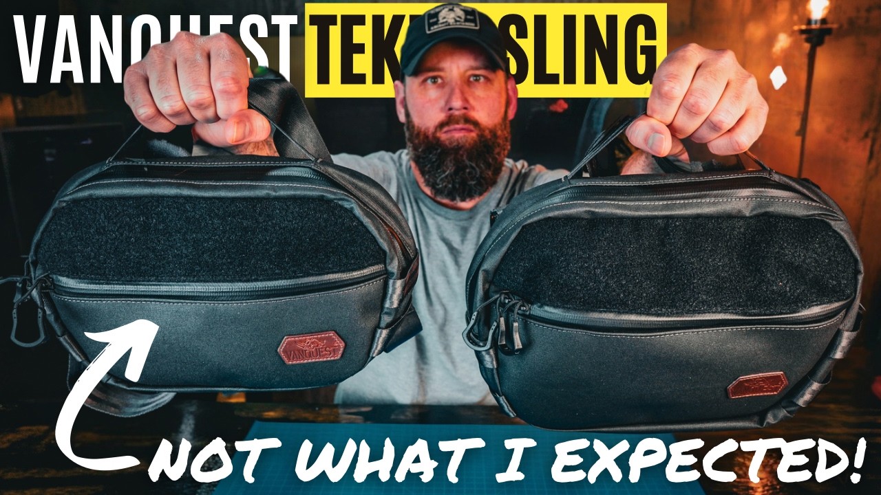 Vanquest TEKKO Sling Review (Both Sizes!) || New EDC Sling 2024