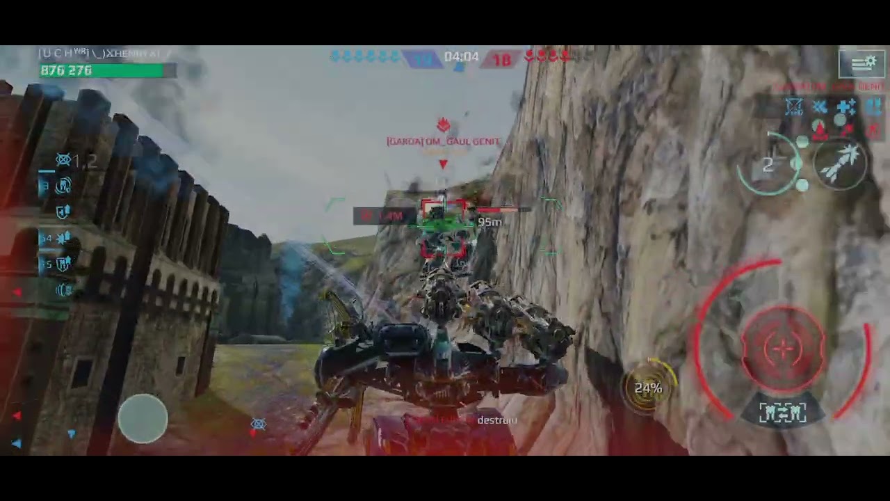 PARTIDA MUITO ACIRRADA MAIS DEU BOM #warrobots 