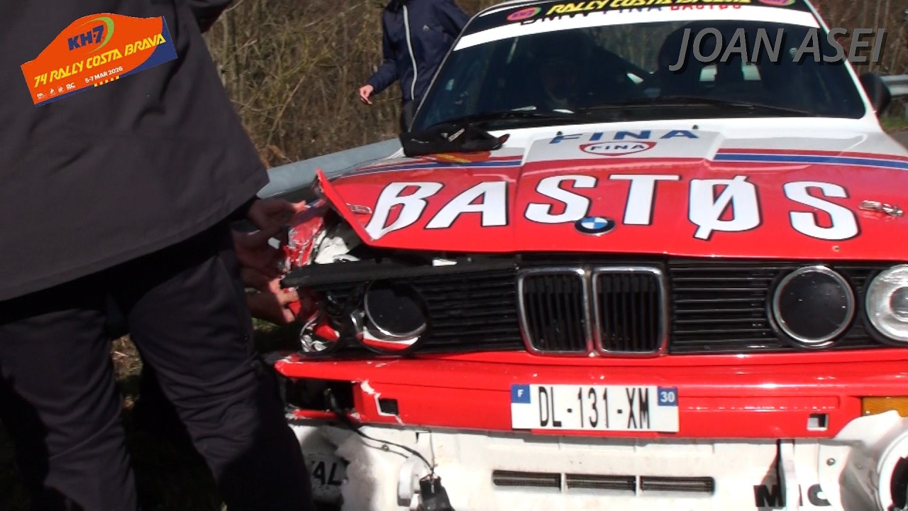 74 rally KH-/  Costa Brava - FIA ERC Historic / Best of show, crash pure sound