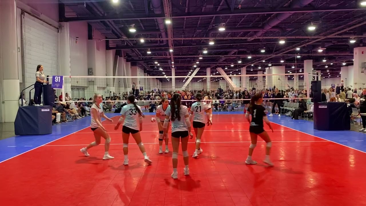 SCVA Red Rock Rave (Liberty) Day 2. 3/15/26. Tstreet IE Moriah vs. Turlock 16 Avery1st set: 26:24