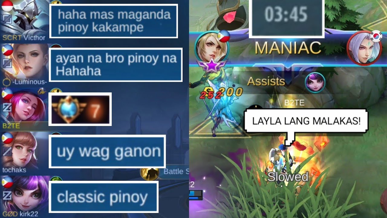 3 MINUTES MANIAC! THEY UNDERESTIMATE PINOY GAMERS? | MLBB