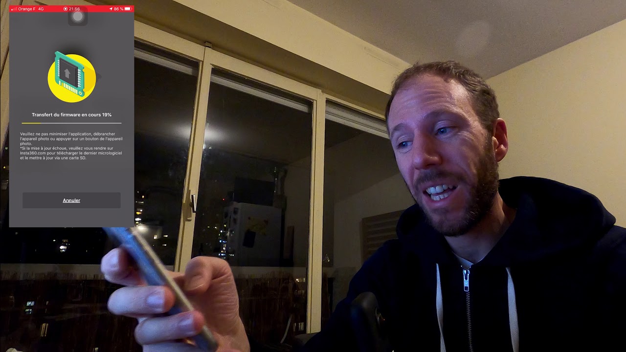 Insta360 One X : upgrade firmware (mode d'emploi)