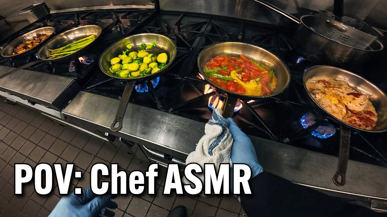 POV: Кулинария в одиночку | ASMR-прилив от сумасшедшего шеф-повара