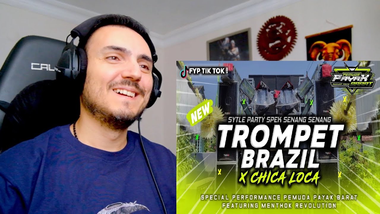 DJ TRUMPETS BRAZIL X CHICA LOCA FULL ASEK-ASEK PARTY MENGKANE‼️FEAT AR PRO NGANJUK Реакция