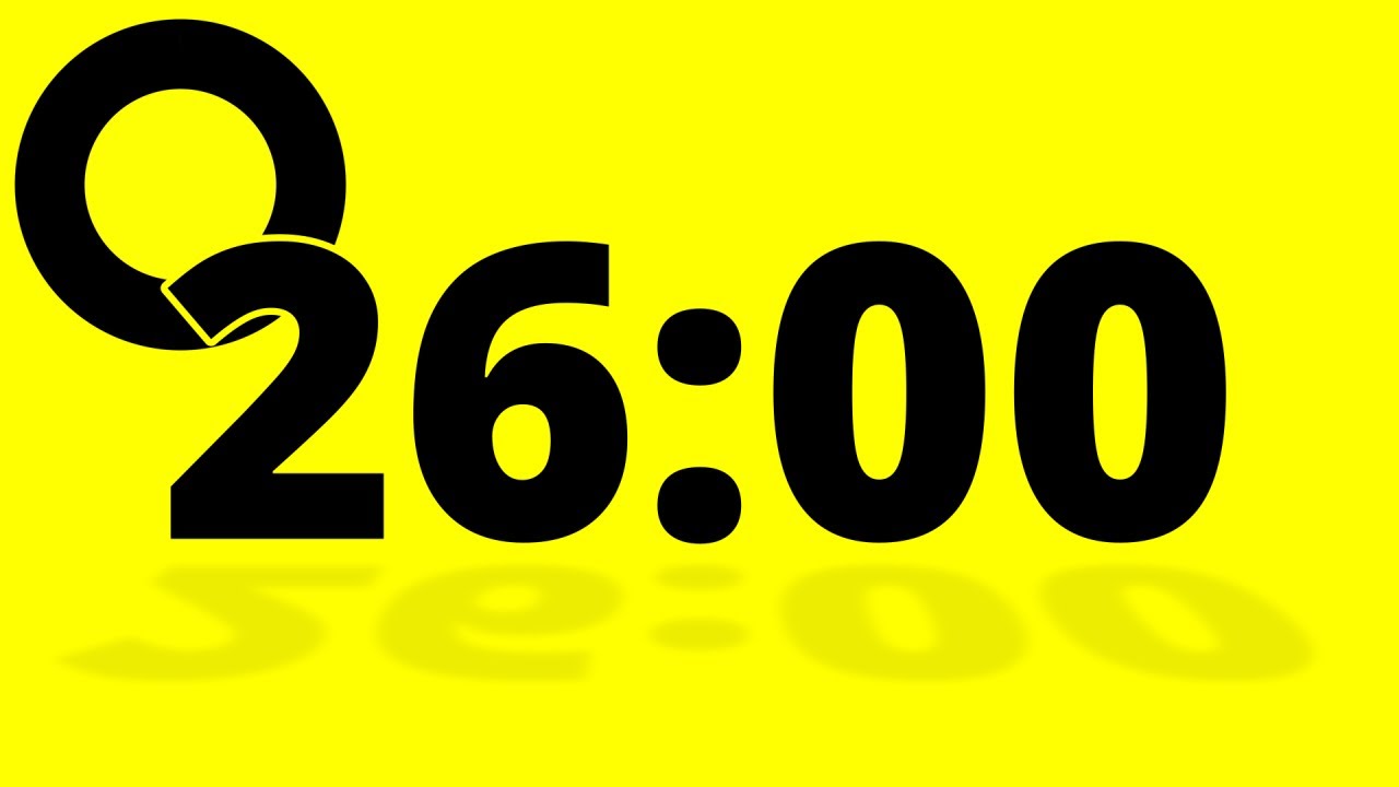 26 Minute Timer