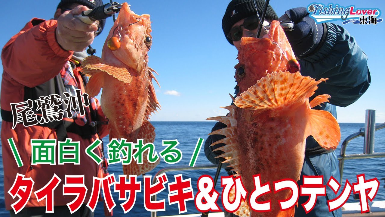 何が釣れるか分からいな！タイラバサビキとヒトツテンヤゲーム