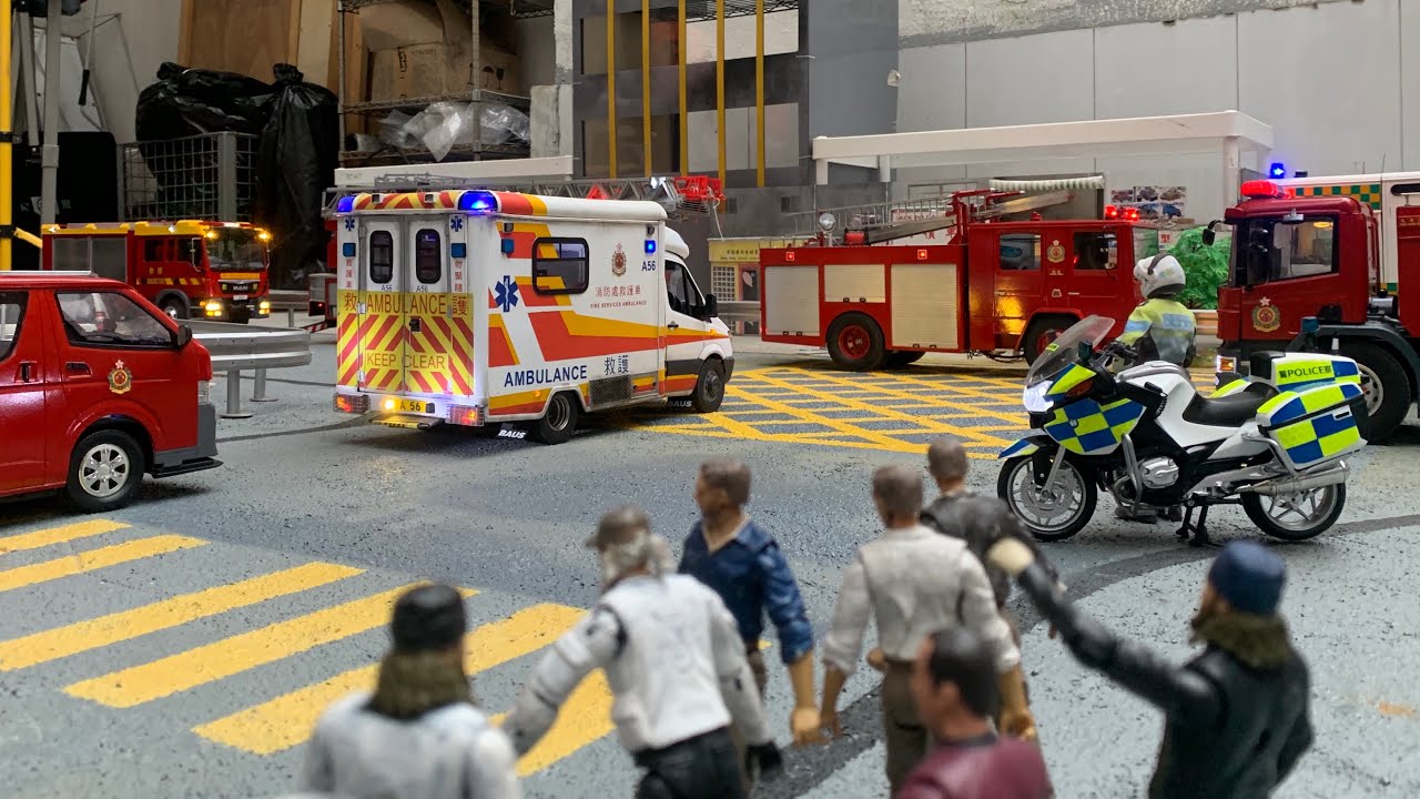 RC Mercedes Benz Sprinter Emergency medical services in Hong Kong