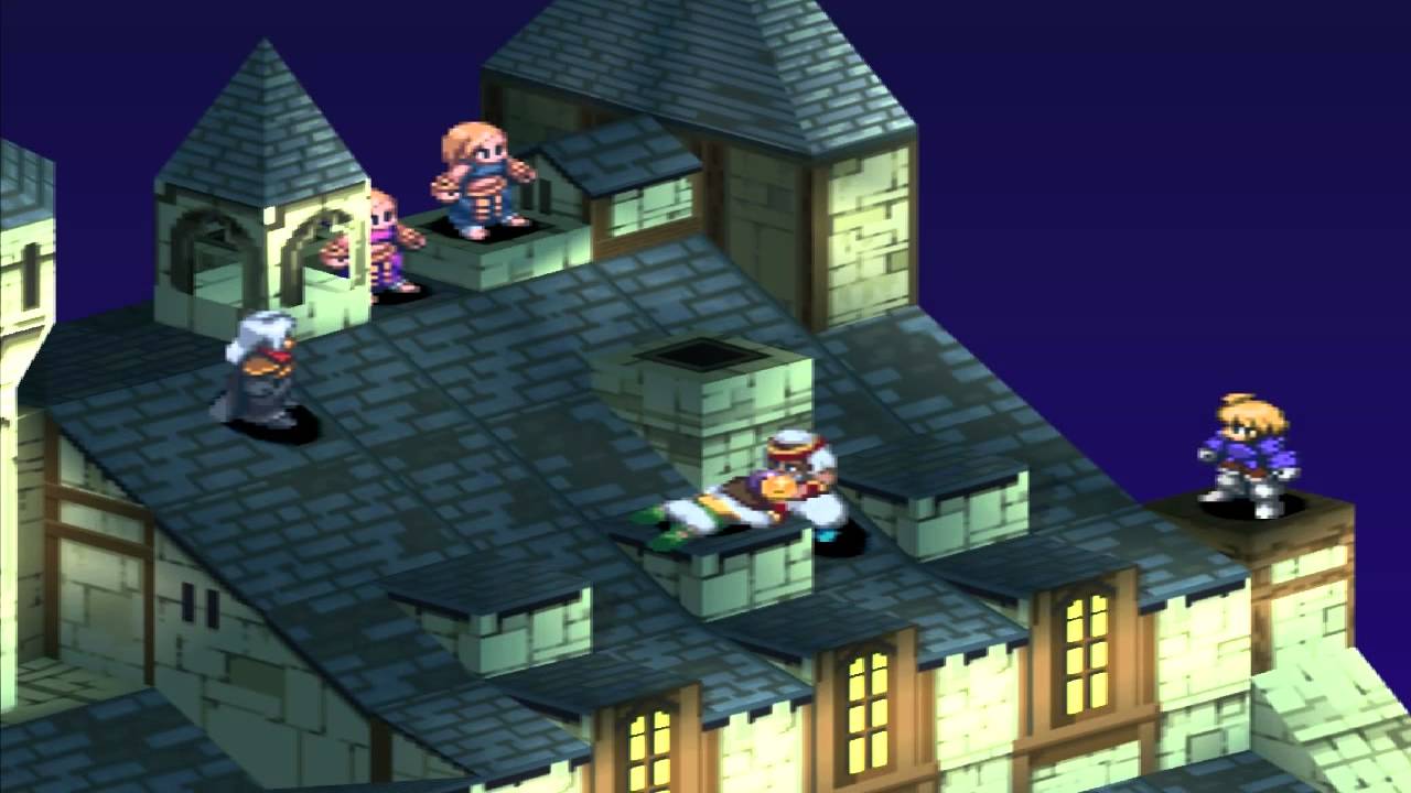 Final Fantasy Tactics Part 32 The Battle on the Roof of Riovanes Castle