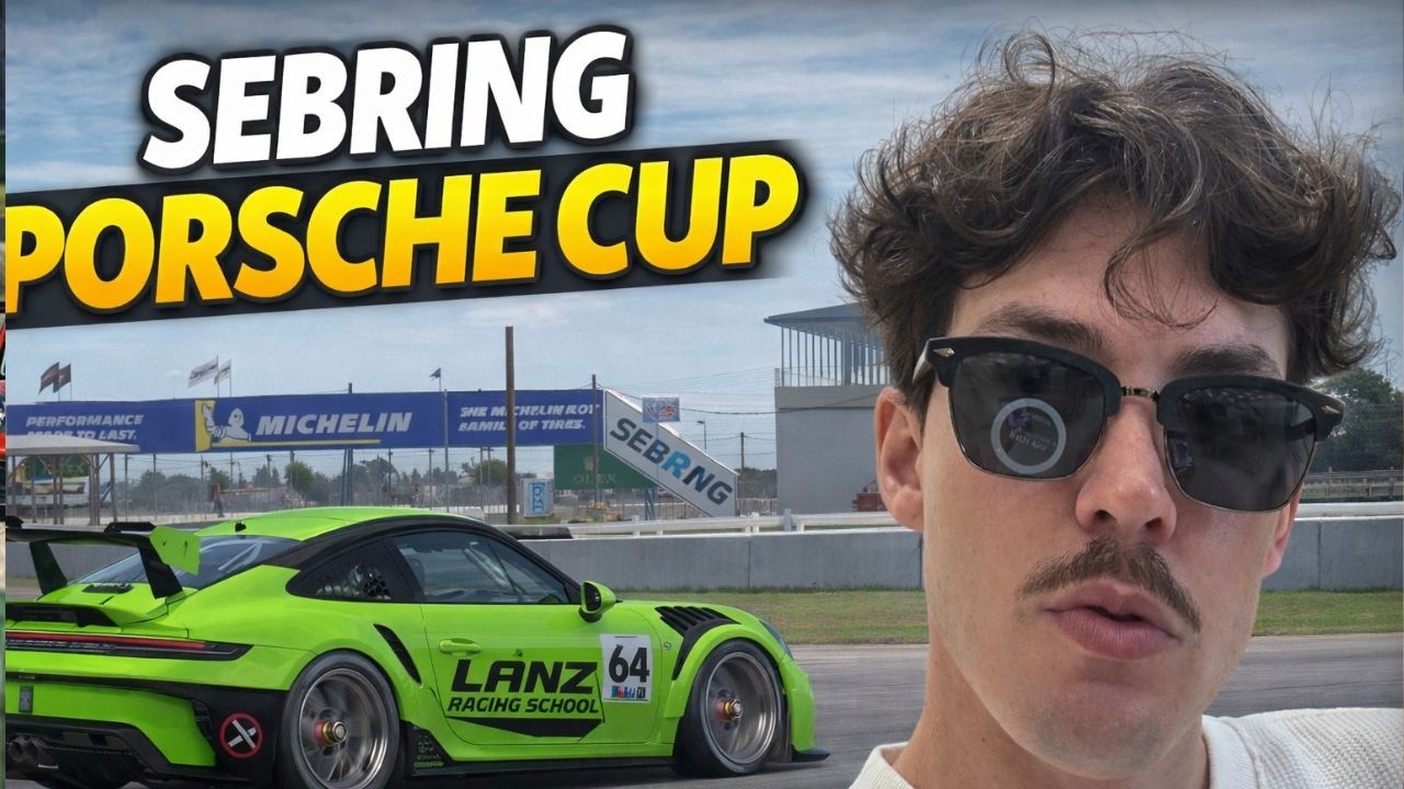 NA CHUVA DE SLICK EM SEBRING! IRACING PORSCHE CUP