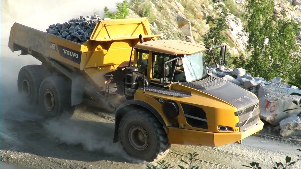 Надежная машина Volvo A35F сочлененный самосвал