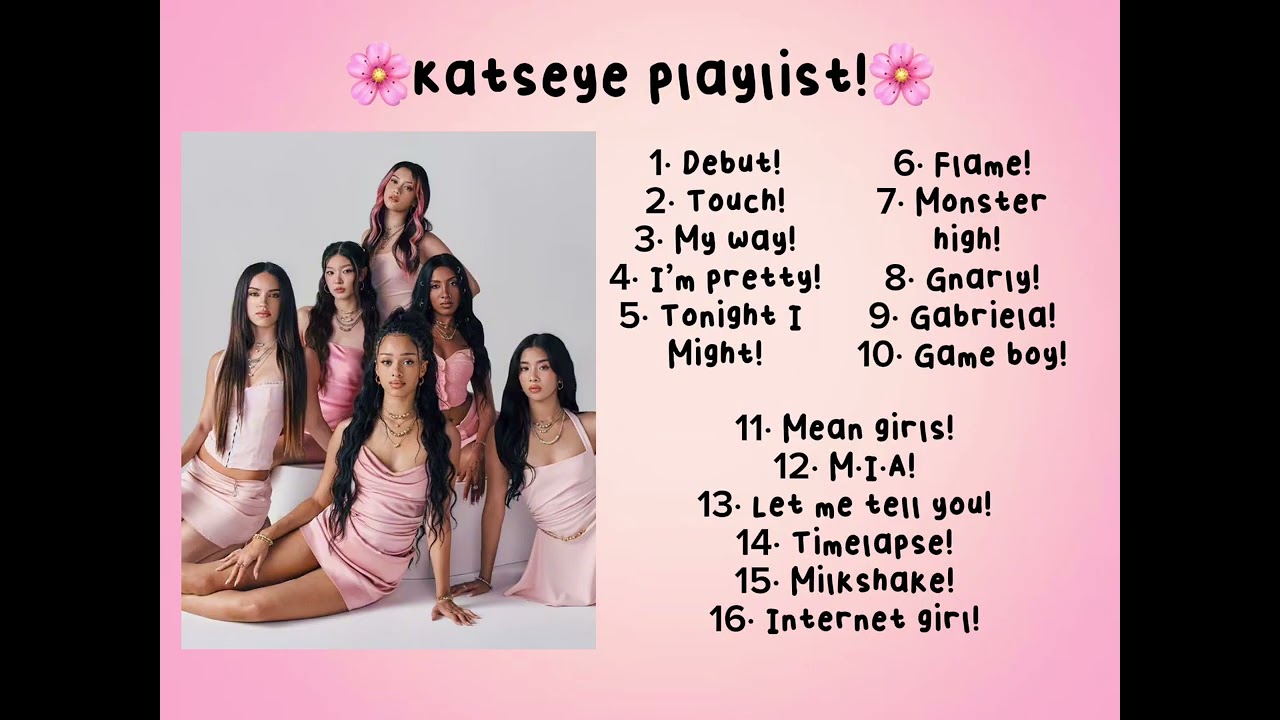 2026 Katseye playlist!!💋