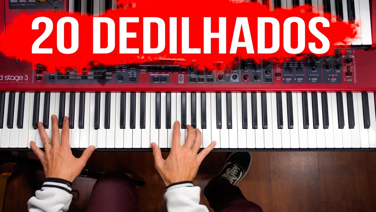 20 opções de dedilhados para apenas um acorde no teclado