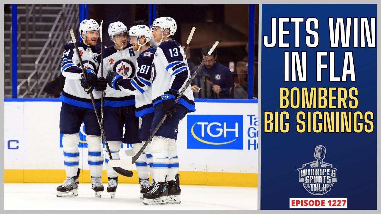 Winnipeg Jets win in Florida, are in Dallas tonight | Bombers big free agency
