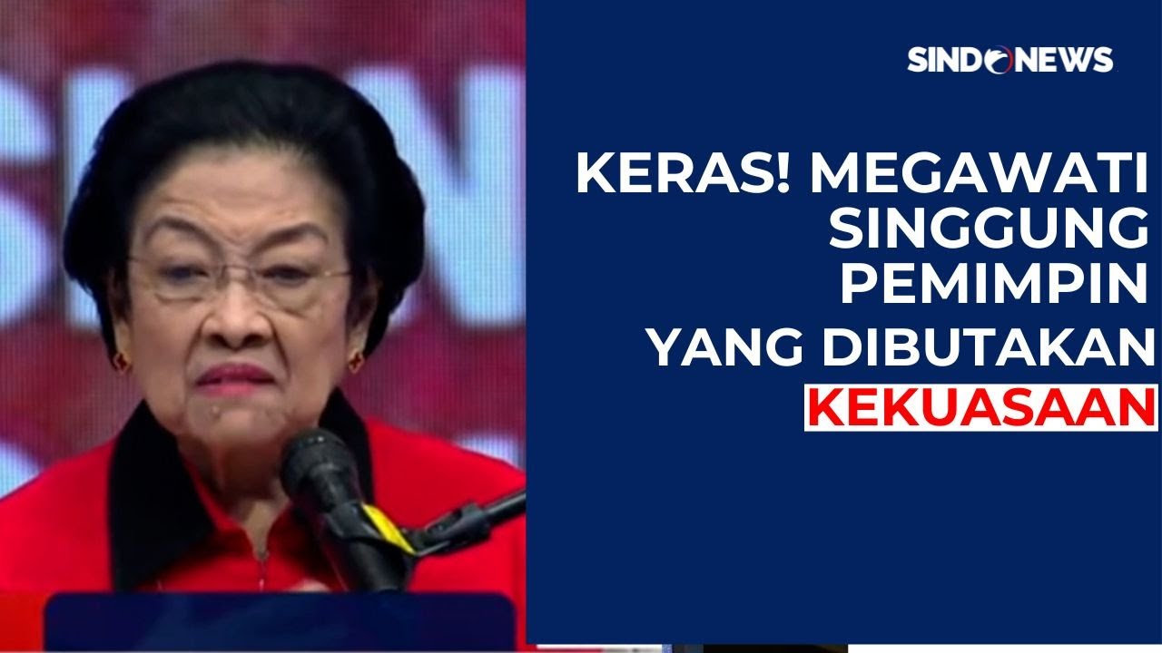 Keras! Sindir Orang yang Dibutakan Kekuasaan, Megawati Minta Tolong Kalau Dipanggil Polisi