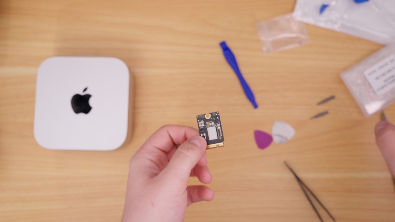 Апгрейд SSD Mac Mini M4(2TB)