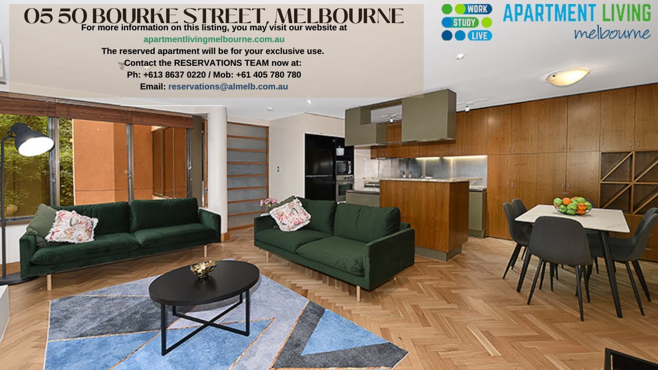 City Living: 3BR Melbourne Apartment with Modern Amenities | 5 50 Bourke Street