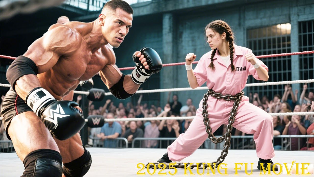 2025 kung fu movie:Female prisoner is a hidden master—even the world boxing champ can’t match her.