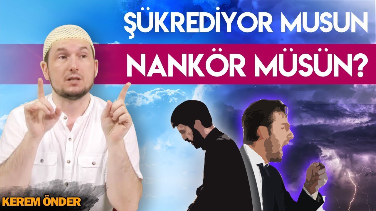Şükür ediyor musun, nankör müsün? / Kerem Önder