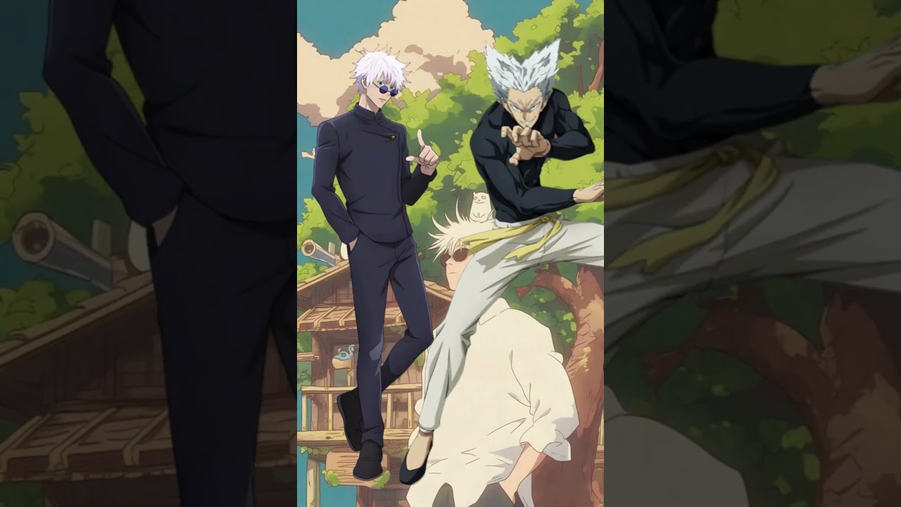 مقارنة غوجو و غارو  Gojo VS Garou🤯 