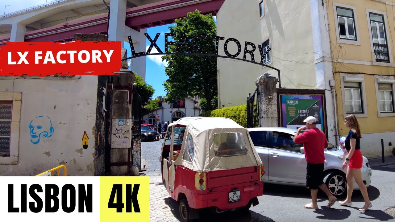 LISBON, PORTUGAL 🇵🇹 [4K] LX Factory