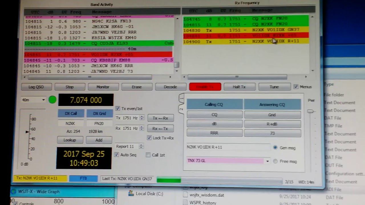 Simplified FT8 Qso