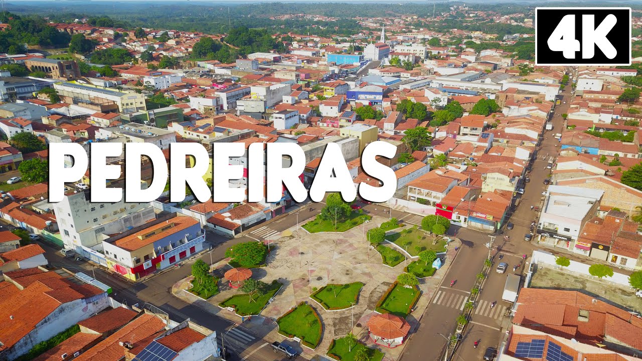 PEDREIRAS VISTA DE CIMA - 4K