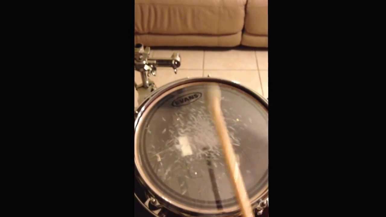Evans EC2 drum heads