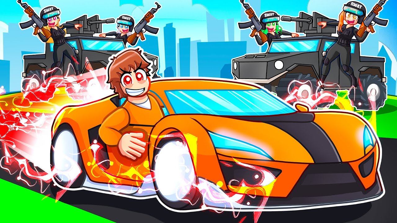 PRISONER CAR SPEEDRUNNER vs SWAT OFFICER HUNTERS In GTA 5...