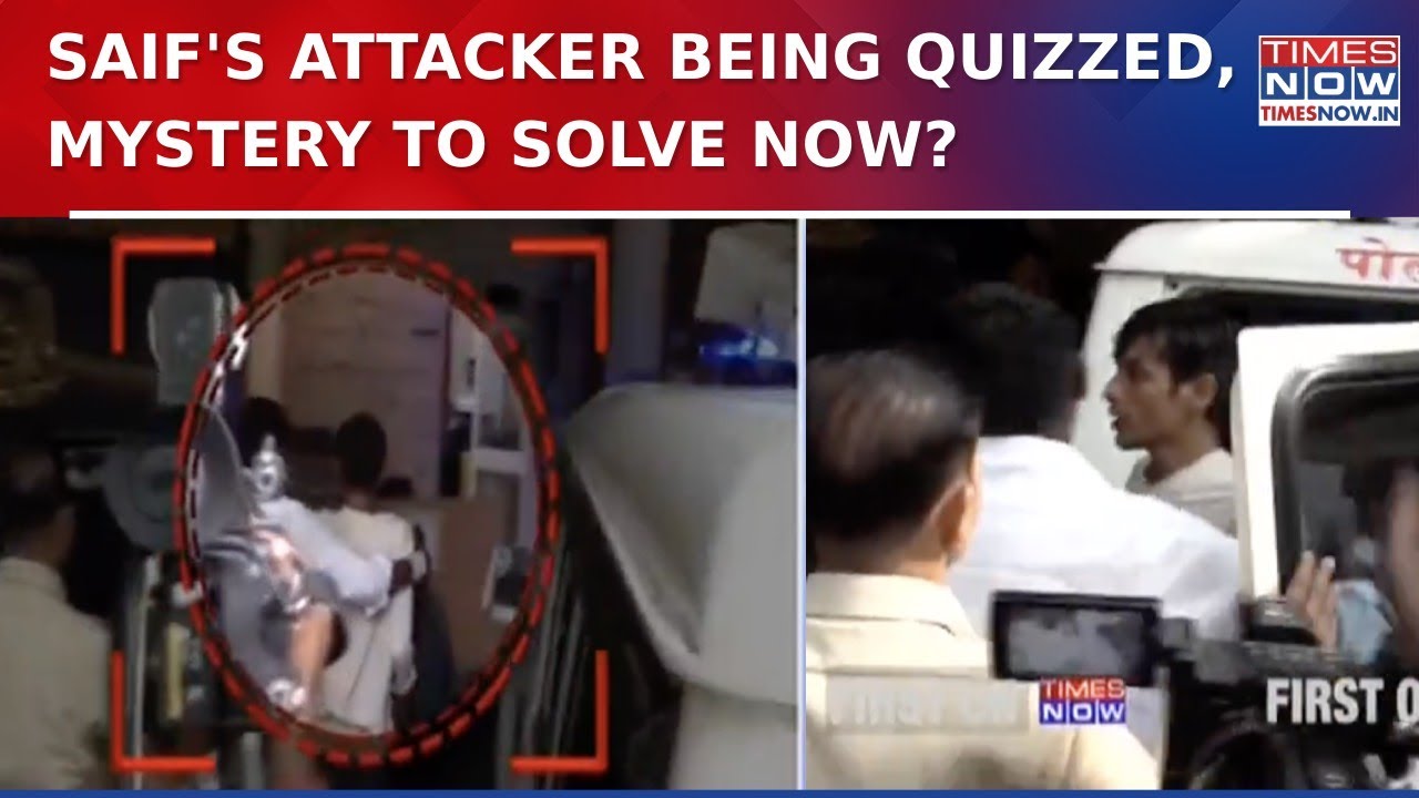 Saif Ali Khan Attack: 'Attacker' Being Quizzed, Cops To Decode Attack Mystery; What Would They Ask?