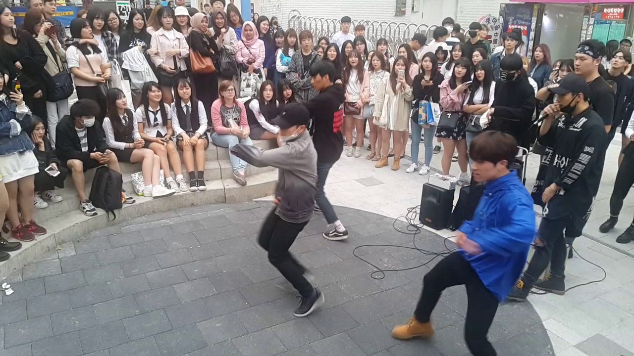 [DOB 디오비] 박재범 ☆All I wanna do☆ 커버안무  홍대댄스버스킹 20170512금 [Korean Hongdae Kpop Street Dance Busking]